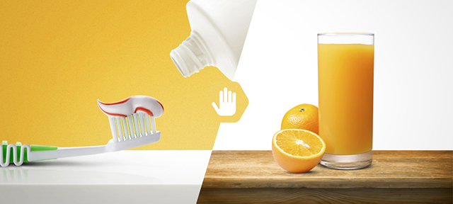 لماذا يصبح طعم عصير البرتقال مختلفاً بعد غسل أسنانك؟ Do
